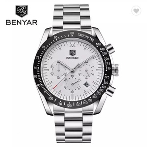 Relojes de Pulsera Modernos para Hombre, Cuarzo, Resistentes al Agua 3 ATM, Multifunción, Cronógrafo - Product Image 4