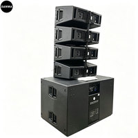 Subwoofer actif double 18 pouces Sub 8006-AS 4 ohms, enceintes audio professionnelles pour scène, son professionnel