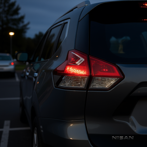 Feu arrière à LED Calavera pour Nissan Rogue X Trail 14-16 Côté gauche Lentille rouge Nouveau système d'éclairage automobile de remplacement 12V - Product Image 2