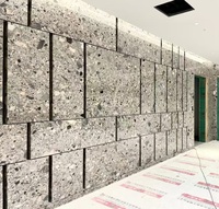 Carreaux de marbre naturels polis de qualité supérieure en marbre gris Ceppo Di Gre