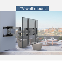 Soporte de pared de TV giratorio estirable L570 para soporte de pantalla de 26-60 pulgadas en soporte de TV de inclinación Flexible de 40KG