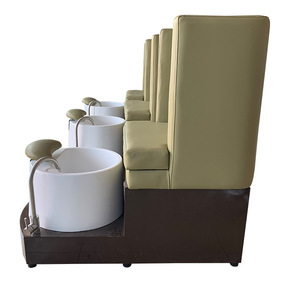 Sillón de Pedicura Eléctrico Reclinable de Lujo Moderno Kisen Furniture, Resistente a la Acetona, con Masaje, para Salón de Belleza y Spa - Product Image 5