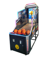 Machine de jeu de basket-ball automatique, à pièces, populaire, pour commerce, arcade
