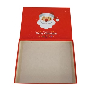 Hộp Đựng Kẹo Sô Cô La Bánh Quy Thực Phẩm Tùy Chỉnh Giáng Sinh Nắp Và Đáy Hộp Quà Tặng Bằng Giấy Bộ Hộp Sô Cô La Kèm Túi Giấy - Product Image 3
