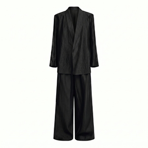 Completo Elegante da Donna Primaverile ed Estivo di Alta Gamma, Abito Formale in Poliestere ad Asciugatura Rapida, Moda da Ufficio - Product Image 2