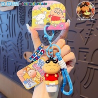 Porte-clés créatif en plastique véritable Capybara Lulu, changeant de couleur sous la lumière UV, rouge chaud, pendentif pour sac d'école, petit cadeau
