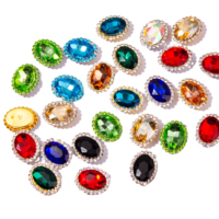 Accessoires de luxe personnalisés pour vêtements de danse : Strass à dos plat à coudre pour la confection de vêtements et robes