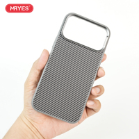 Étui pour iPhone MRYES de haute qualité, ultra-fin, couverture intégrale en TPU+PC, antidérapant, antichoc, magnétique avec cadre de caméra en métal