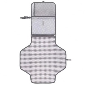 Tapis à langer portable BSCI pour bébé, matelas à langer pliable pour sac à couches, station de change de voyage |   Sangle de poussette - Product Image 5