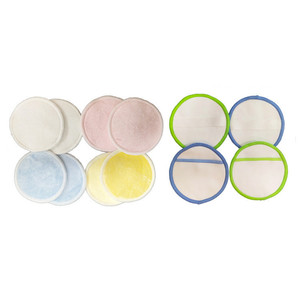 Cuscinetti per la pulizia del viso in cotone di bambù riutilizzabili lavabili durevoli al 100% organici per la rimozione del trucco dell'etichetta privata - Product Image 3