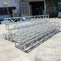 Grande structure de scène et d'éclairage portable en alliage d'aluminium 200*200mm pour concerts et plateformes de travail