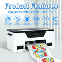 Imprimante DTF numérique 30 60 pour film PET, tissu, vêtements, t-shirts, Impresora DTF A1, dimension d'impression