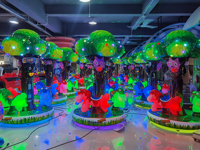 M SKY KA-615 Machine à balançoires en fibre de verre pour enfants, équipement d'amusement intérieur, à monnayeur, 3 joueurs, manèges pour enfants, CE