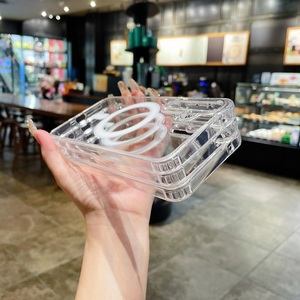 Rõ ràng Acrylic trường hợp điện thoại cho A15/A35/A55/Z gấp 3/<span class=keywords><strong>4</strong></span>/5/6 trường hợp từ tính chống vàng với hộp cho Samsung S25/S24/S23/S22/s21series - Product Image 6