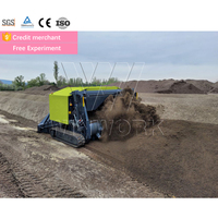 Composteur de fumier animal WINWORK à moteur diesel, autopropulsé, automatique, 500-700 m³/h, garantie 5 ans
