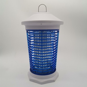 Matamosquitos Eléctrico para Exteriores de 18W, Trampa para Insectos Resistente a la Lluvia con Rejilla Azul, para Uso en Jardín - Product Image 1