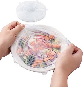 Venta de Fábrica: Tapas Elásticas de Silicona de Alta Calidad para Alimentos, Ecológicas, Aptas para Lavavajillas, Personalizables, Excedentes de Inventario - Product Image 3