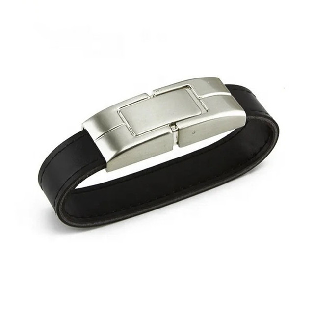 Wholesale Leather Wristband USB Flash Drive for Sports Event Giveaway Gift