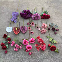 Bunga Sutra Mawar Merah Muda Populer untuk Tengah Meja Pernikahan Peony Jenis Bunga Merah Muda