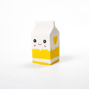 Jincan Factory Direct PU <b>Milk</b> <b>Box</b> Squishy Slow Rebound Decompression Simulation Handicraft Toy for Boys and Girls - Product Image 3