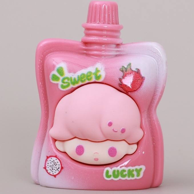 Weixia-dimoo sucer gelée 9 types-[non. 6 rose rouge]-fruit du dragon