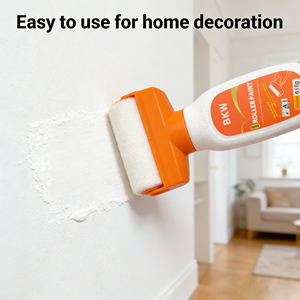 แปรงลูกกลิ้งขนาดเล็กสำหรับทา<span class=keywords><strong>สี</strong></span>ผนัง ซ่อมแซมผนังสีขาว ฟื้นฟูผนัง ทา<span class=keywords><strong>สี</strong></span>ลาเท็กซ์ ใช้ในครัวเรือน ทา<span class=keywords><strong>สี</strong></span>ด้วยตัวเอง - Product Image 4