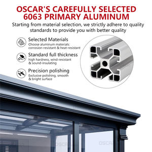 <span class=keywords><strong>Serre</strong></span> <span class=keywords><strong>murale</strong></span> avec cadre en aluminium, toit plat en verre trempé et en <span class=keywords><strong>polycarbonate</strong></span>, idéale pour patio, balcon, <span class=keywords><strong>jardin</strong></span>, véranda - Product Image 6