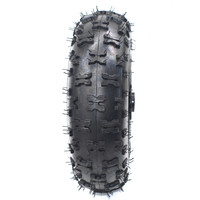 Roues de 6 pouces, pneu 4.10/3.50-6 avec jante, adapté aux mini quads, VTT, karting pour enfants, moteur 47CC 49CC, vélo, chasse-neige, pneus de motoneige