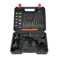 Perceuse-visseuse sans fil 12V au lithium rechargeable, multifonctionnelle, pour usage domestique et professionnel, modèle pistolet, pour l'exportation