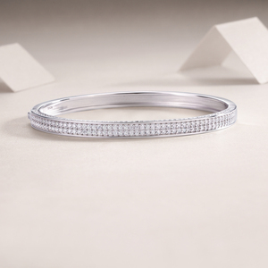 Tùy chỉnh 925 sterling Silver Bracelet finejewelry với không gây dị ứng đá quý GRA vvs phòng thí nghiệm moissanite kim cương <span class=keywords><strong>Bangles</strong></span> đối với phụ nữ - Product Image 1
