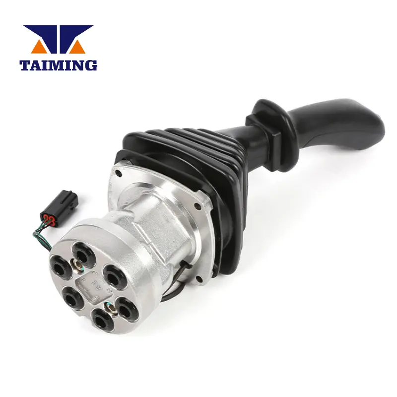 Number Slideshow Double Switch Hydraulic Pilot Joystick for Daewoo Dh Excavators ...