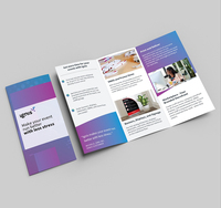 Conception et impression personnalisées de manuels d'échantillons de livres promotionnels d'entreprise, de dépliants promotionnels, de brochures de livres à couverture rigide