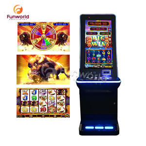32 Inch English Version Fruit Game Machine Slot Cabinet Skillful Arcade Coin Pusher Slot Game Machine