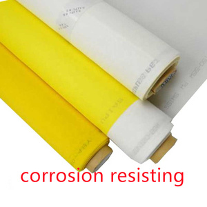 Trắng Polyester lụa Màn hình in ấn lưới <span class=keywords><strong>24t</strong></span> 120um chủ đề 127cm chiều rộng - Product Image 3