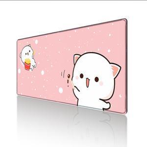 Phim Hoạt Hình Dễ Thương Chuột Lớn Pad Cao Su Không Trượt Vải Bề Mặt Có Thể Giặt Cạnh Bị Khóa Bàn Mat Cho Chơi Game Và Văn Phòng - Product Image 5