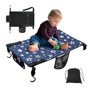 Échantillon gratuit Personnalisé Voyage pour Enfants Bambin Siège de Voiture Plateau Bandoulière Réglable Siège de Voiture Table Enfants Voyage Plateau Vente en Gros - Product Image 1