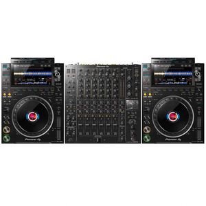 NOUVEAU Pack DJ professionnel haut de gamme 2 CDJ-3000 sans fil avec contrôleur de mixage professionnel 6 canaux DJM-V10 Origine US - Product Image 2