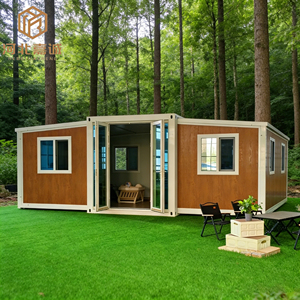 Casa Container Espandibile di Lusso a Doppia Ala, Prefabbricata e <span class=keywords><strong>Mobile</strong></span>, 20 Piedi, Modulare in Acciaio <span class=keywords><strong>per</strong></span> Hotel, Villa, Ufficio - Product Image 1