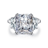 Bague en argent sterling 925 de haute qualité personnalisée, pierre 10x12, bijoux fins, mariage, zircone cubique épaisse, bagues pour filles