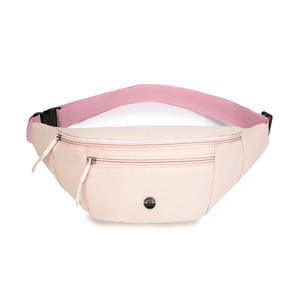 Bolso de Pecho para Mujer LJDS02, Color Rosa, con Múltiples Compartimentos, Cierre de Cremallera, Resistente al Agua, Ligero, Informal, para Viajes Diarios, Bandolera - Product Image 6
