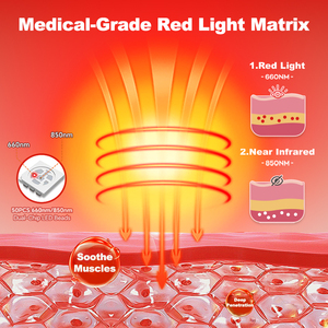 Factory Mass Customization Of Red Light Therapy <strong>Massage</strong> <strong>Belt</strong> With Logo - Product Image 2