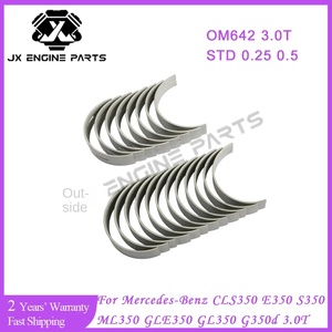 Jeu de coussinets de bielle principaux pour moteur OM642 pour Benz CLS350 E350 S350 ML350 GLE350d GL350 GLS350 G350d 3.0T 3.0L Diesel - Product Image 2