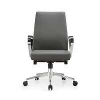 Chaise de bureau de direction de luxe à dossier haut, ergonomique, pivotante et réglable, pour mobilier de bureau