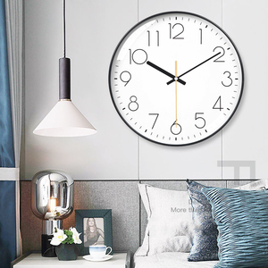 12in <span class=keywords><strong>30cm</strong></span> <span class=keywords><strong>3D</strong></span> stereo thiết kế kỹ thuật số im lặng hiện đại đồng hồ treo tường Pin hoạt động trang trí đồng hồ treo tường - Product Image 4