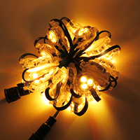 Luces Navideñas de Piedras Preciosas KCX UCS2904, Luces LED de Punto Impermeables para Exteriores, Luces LED RGBW de 30 mm de Diámetro para Atracciones