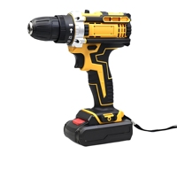 Perceuse à percussion multifonction 500W OEM 21V avec moteur sans balais, contrôle de vitesse infini, batterie au lithium, tournevis électrique
