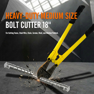 Heavy-Duty Medium Size Bolt Cutter 18" with Soft Grip Rubber - Product Image 3