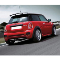 Kit carrosserie en PP pour MINI R56 2007-2013, transformation modèle JCW, comprenant pare-chocs avant et arrière, calandre, jupes latérales et lèvre avant