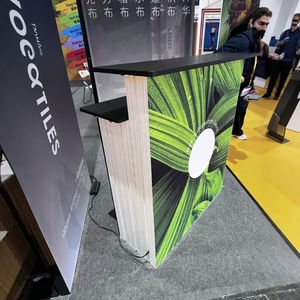 Dễ dàng cài đặt hình chữ nhật hộp đèn vải hiển thị truy cập tradeshow gian hàng đứng với bảng khuyến mãi - Product Image 5