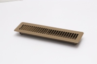 Vente en gros directe usine – Grille de ventilation rectangulaire ajustable 2 x 14 marron FL pour sortie d'air conditionné au sol